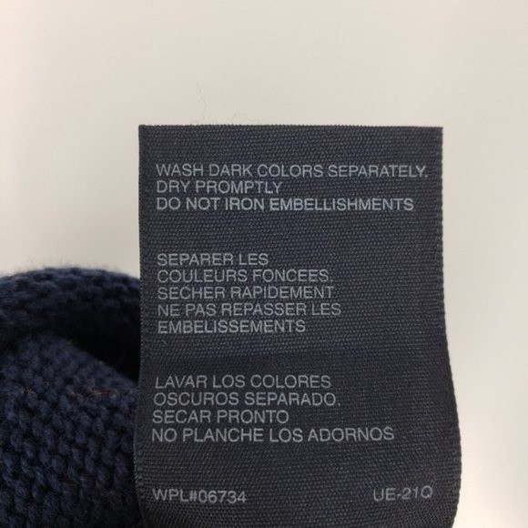 Tommy Hilfiger 1/4 Zip Elbow Patch Sweater Size M - Picture 7 of 7
